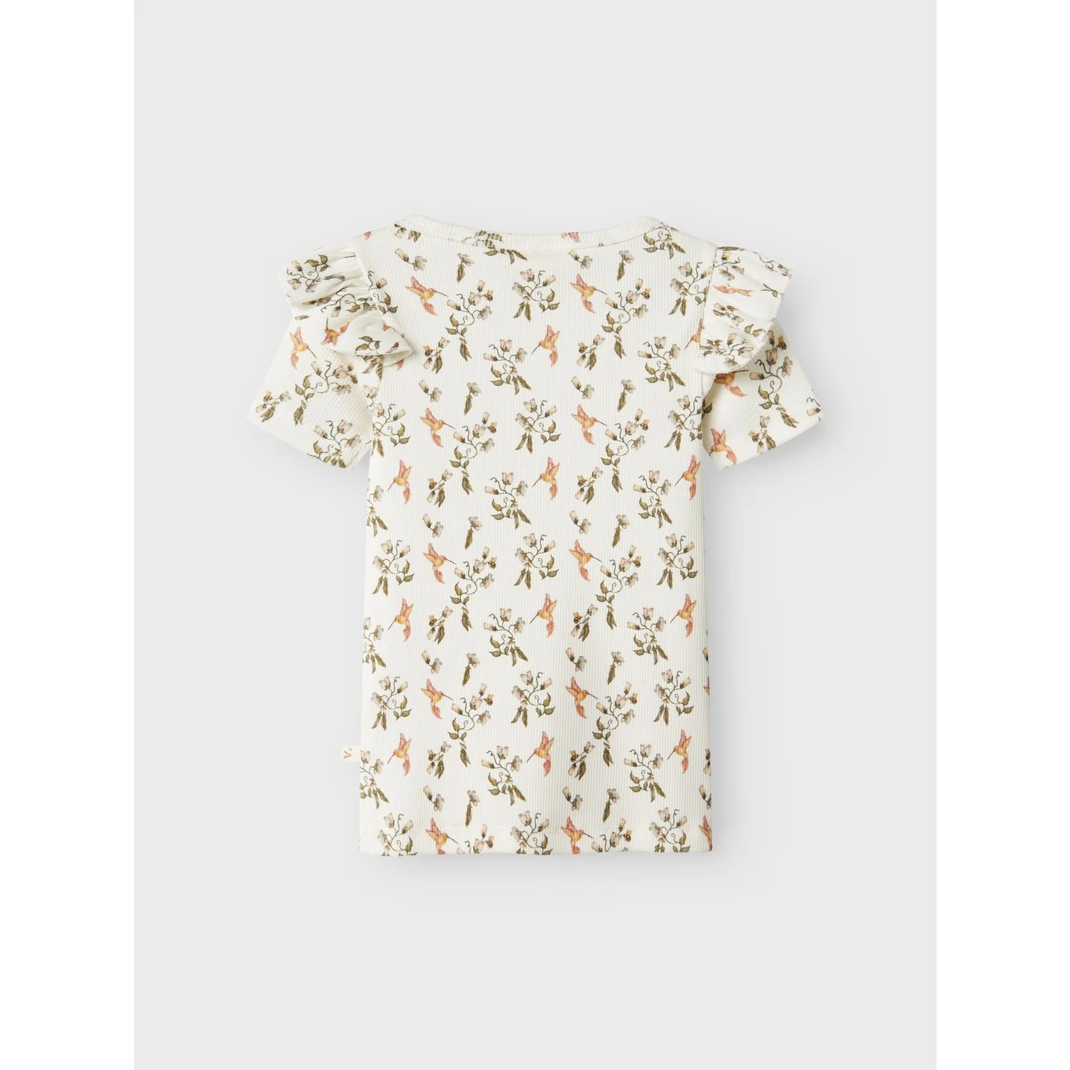 Lil'Atelier Coconut Milk Humming Bird Nmflavo Evo Ss Slim Top Lil - Image 4