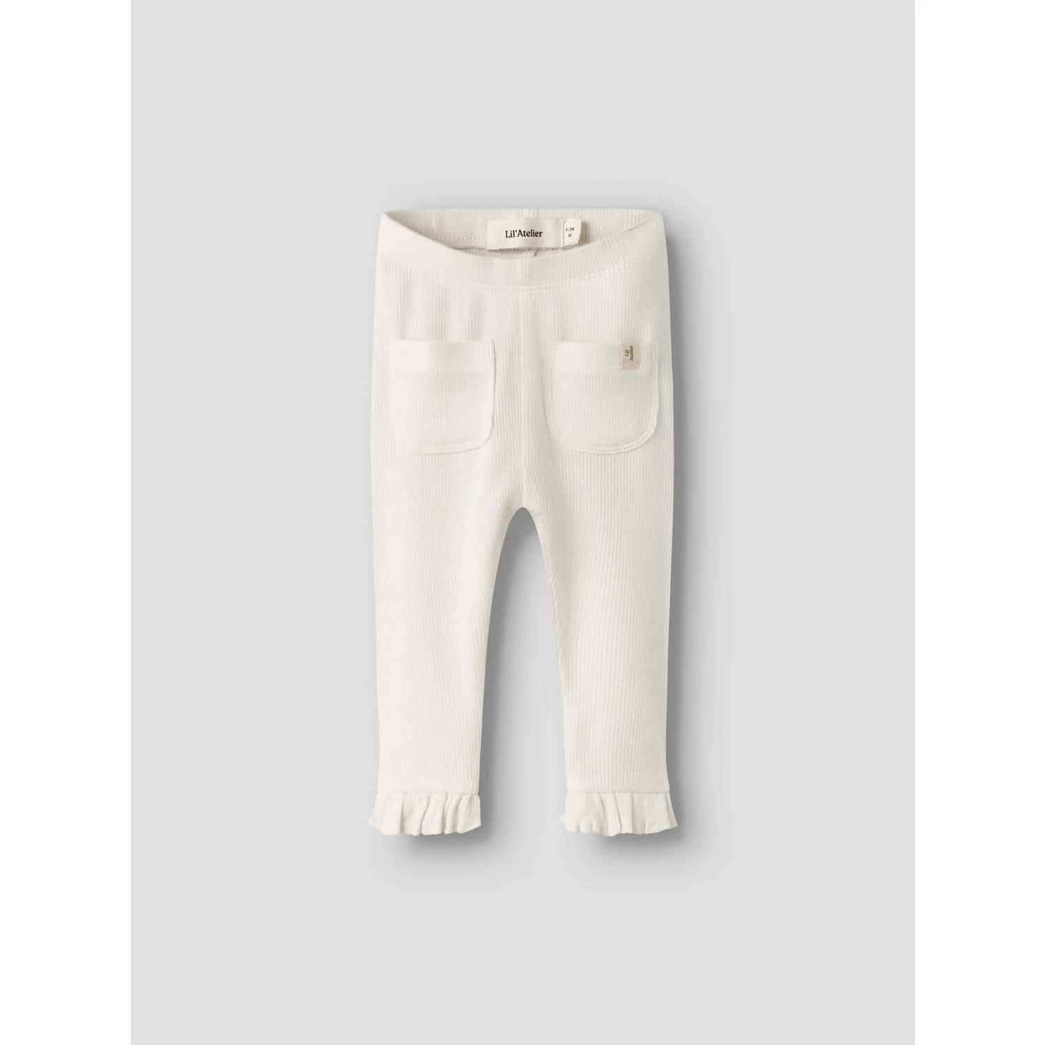 Lil'Atelier Coconut Milk Nbffrijo Slim Leggings Lil - Image 3
