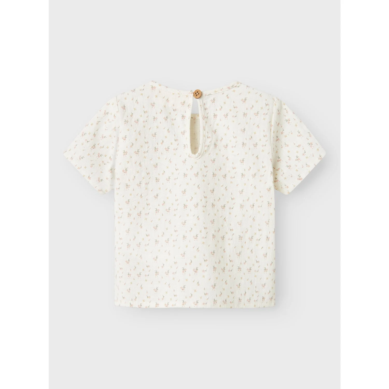 Lil'Atelier Coconut Milk Nbfhailey Ss Loose Top Lil - Image 3