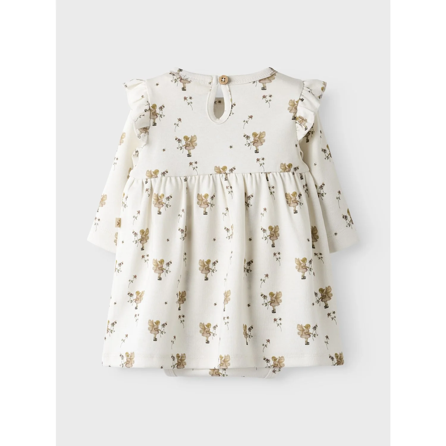 Lil'Atelier Coconut Milk Nbflayo Enk Ls Body Dress Lil - Image 4
