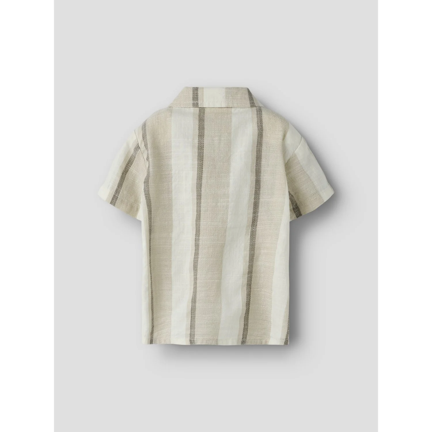 Lil'Atelier Coconut Milk Nbmfibert Ss Loose Shirt Lil - Image 3