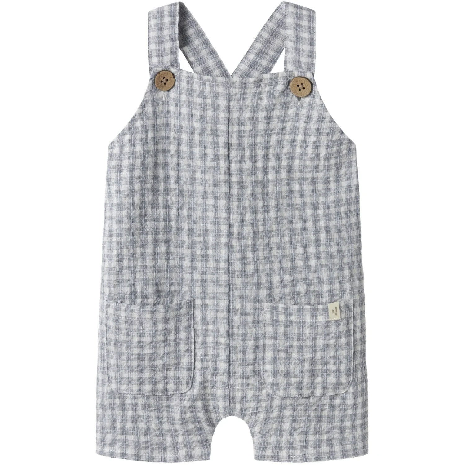 Lil'Atelier Coconut Milk Nbmfrey Loose Short Overall Lil
