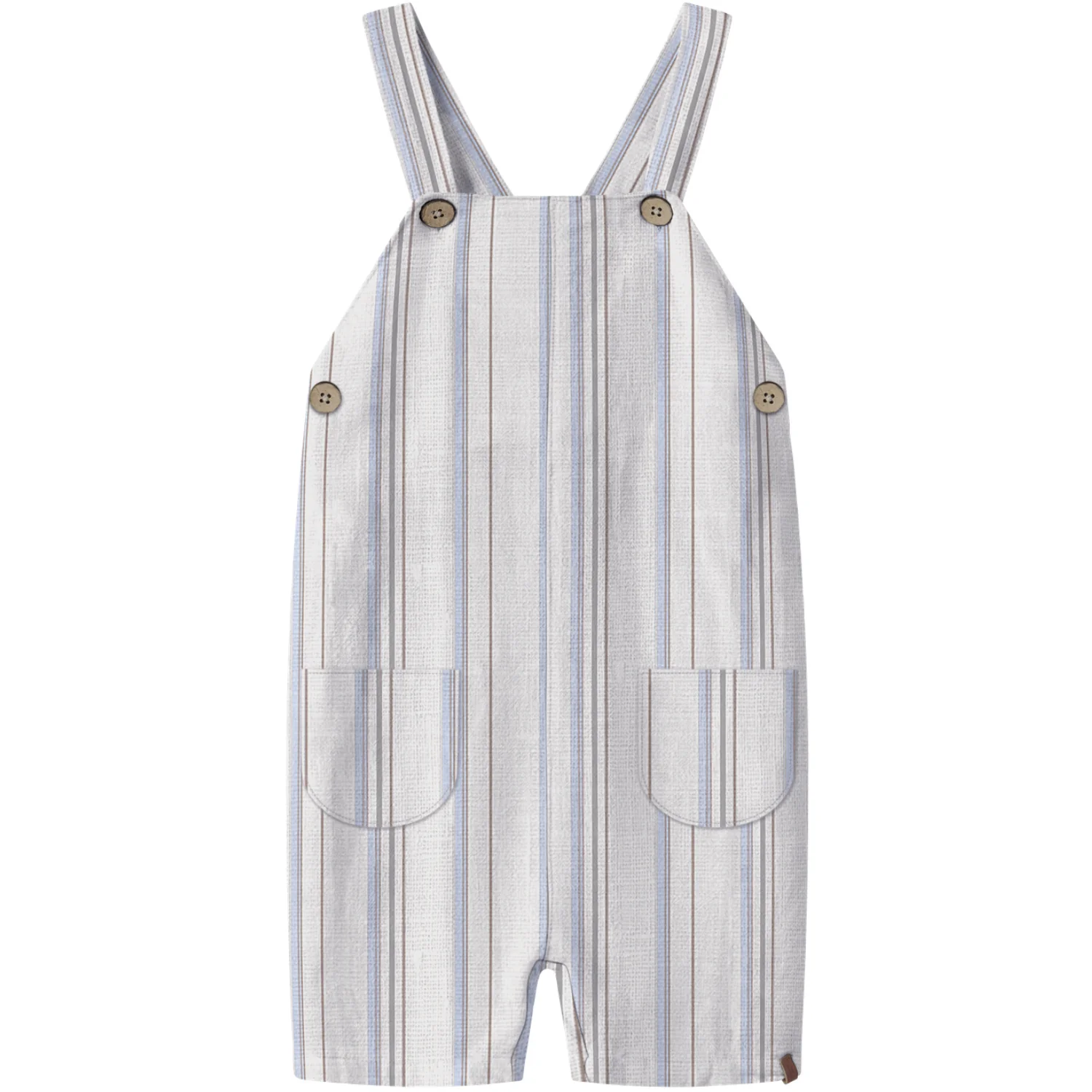 Lil'Atelier Coconut Milk Nbmjeran Loose Short Overall Lil