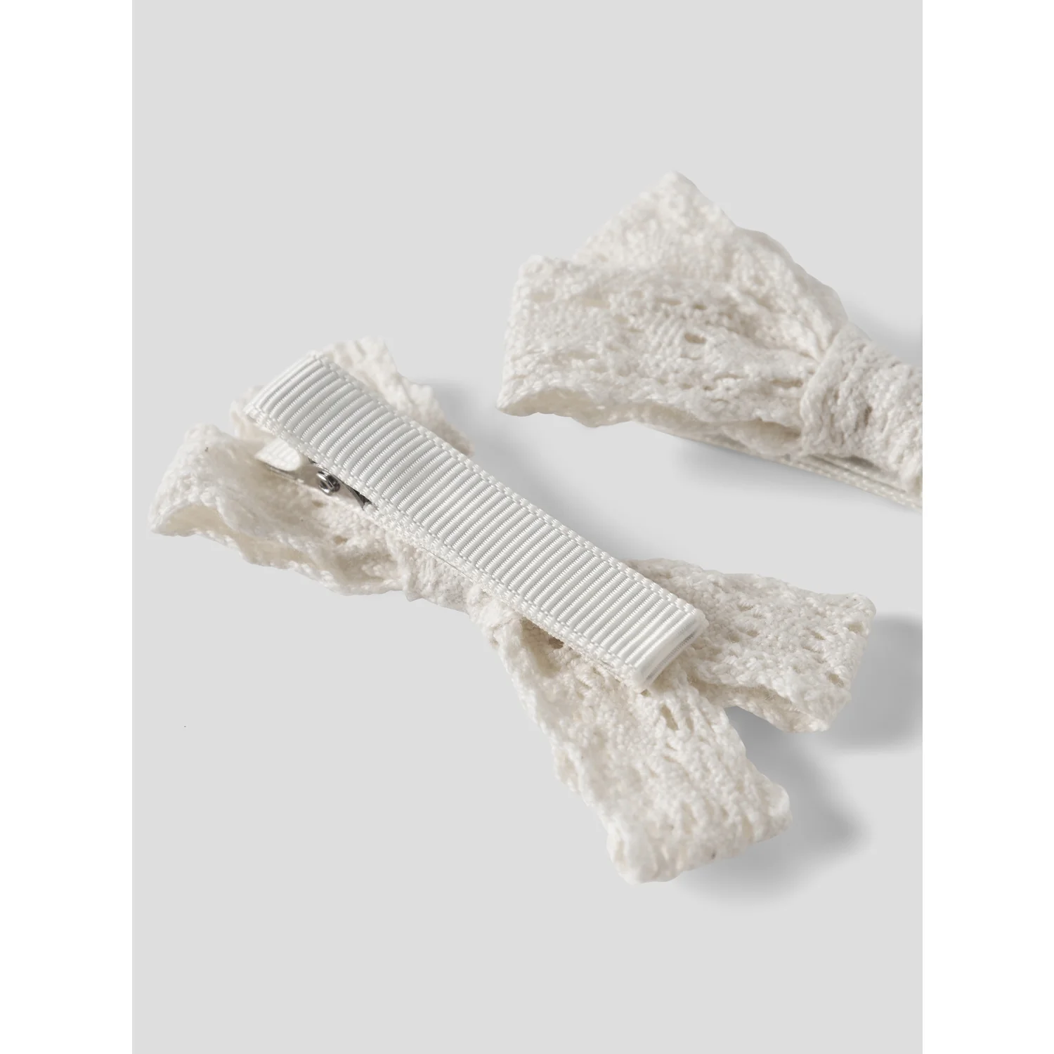 Lil'Atelier Coconut Milk Nmfacc-Lola 2 Pack Hair Clips Lil - Image 2