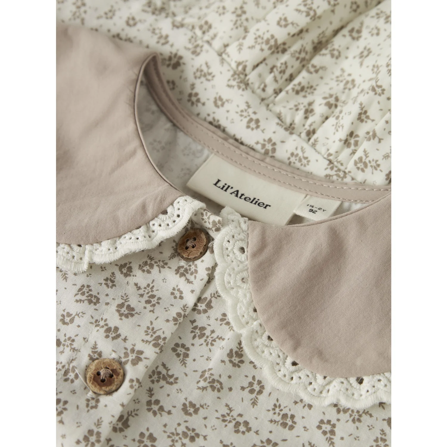Lil'Atelier Coconut Milk Nmffjola Ss Loose Shirt Lil - Image 2