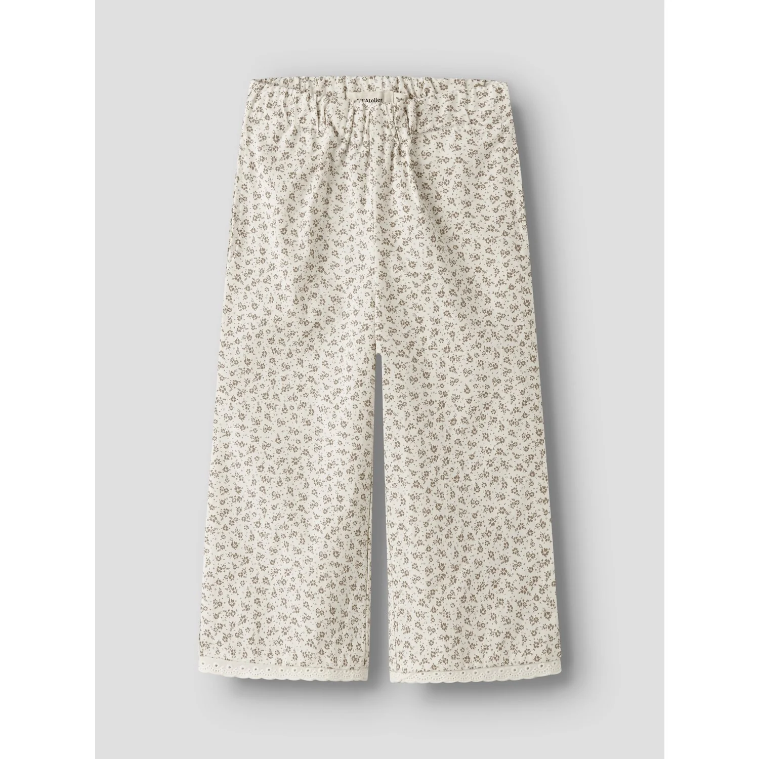 Lil'Atelier Coconut Milk Nmffjola Wide Ancle Pants Lil - Image 3