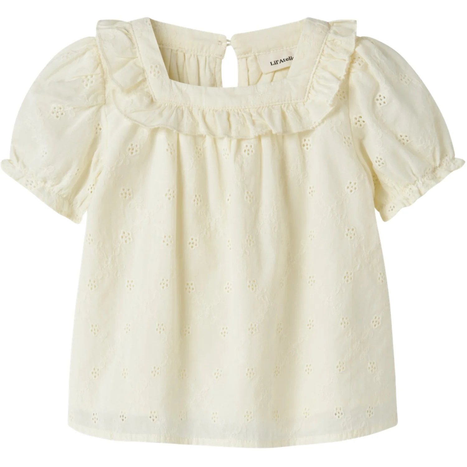 Lil'Atelier Coconut Milk Nmfhosa Ss Loose Shirt Lil