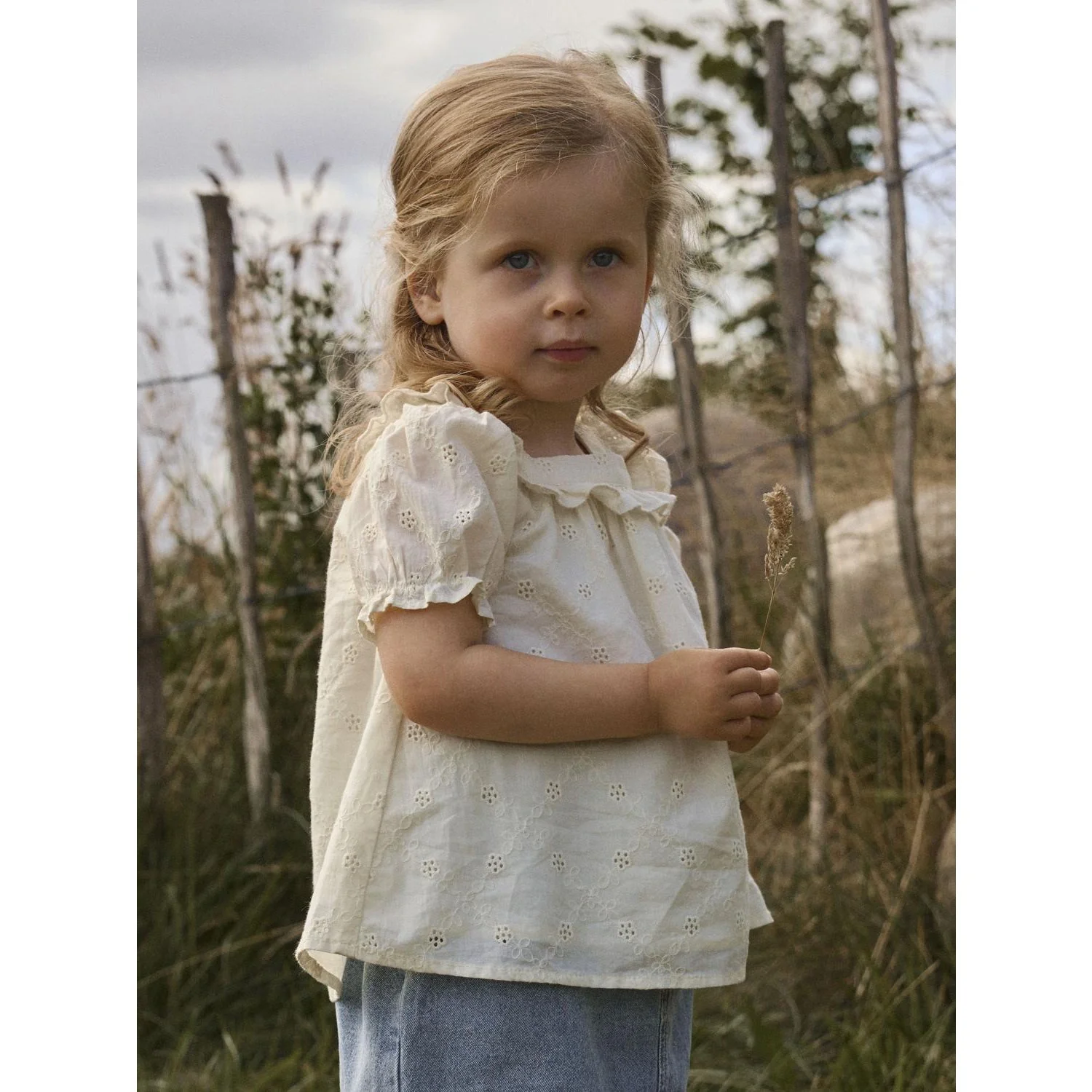Lil'Atelier Coconut Milk Nmfhosa Ss Loose Shirt Lil - Image 3