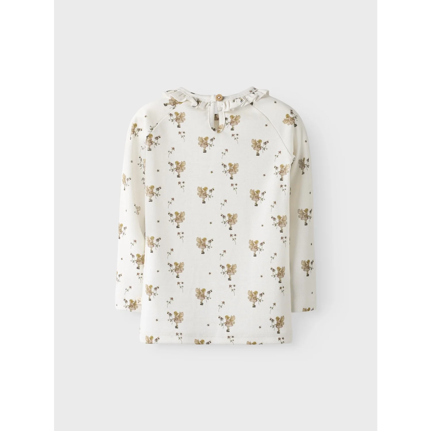 Lil'Atelier Coconut Milk Nmflayo Loa Ls Slim Top Lil - Image 3