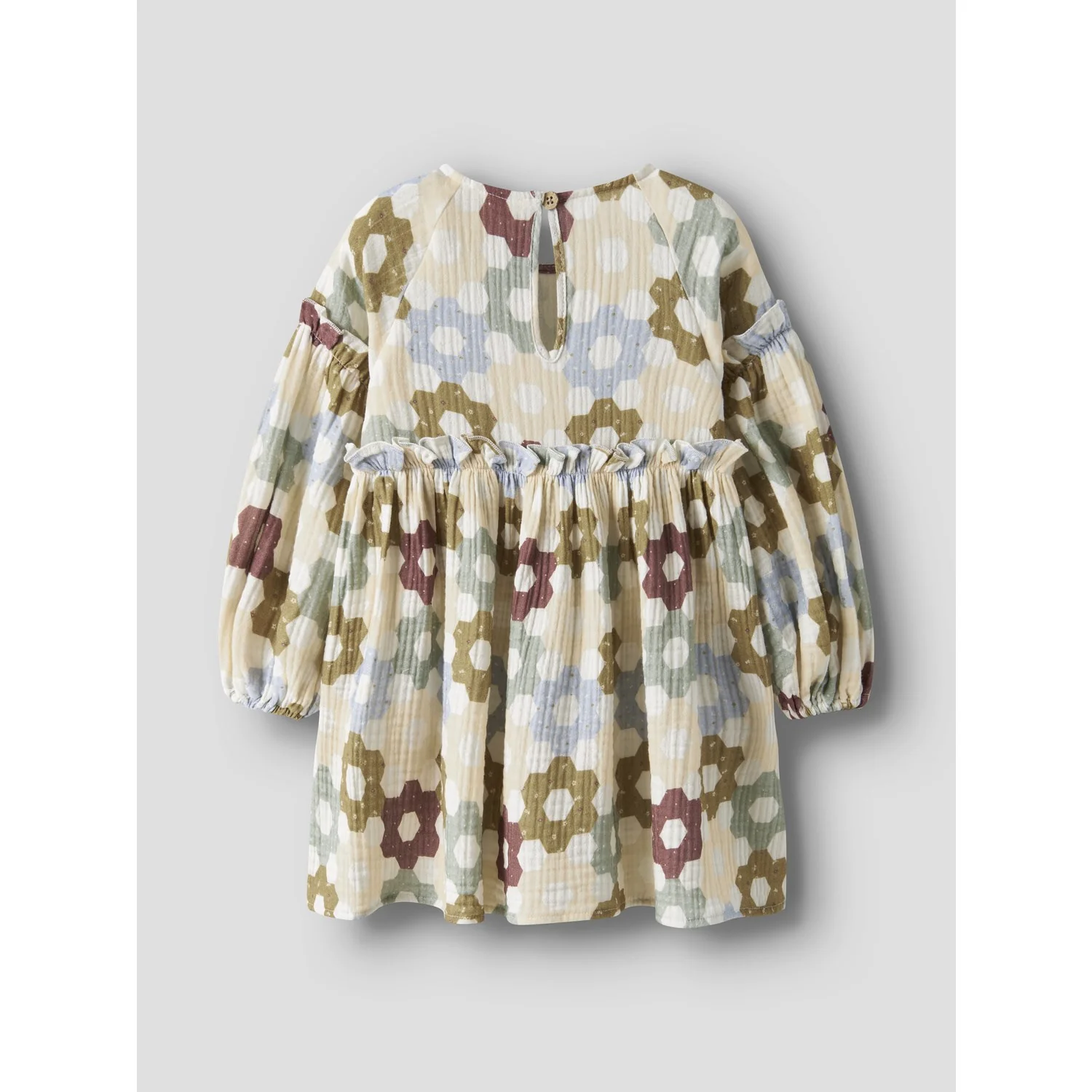 Lil'Atelier Coconut Milk Nmftalia Ls Loose Dress Lil - Image 4