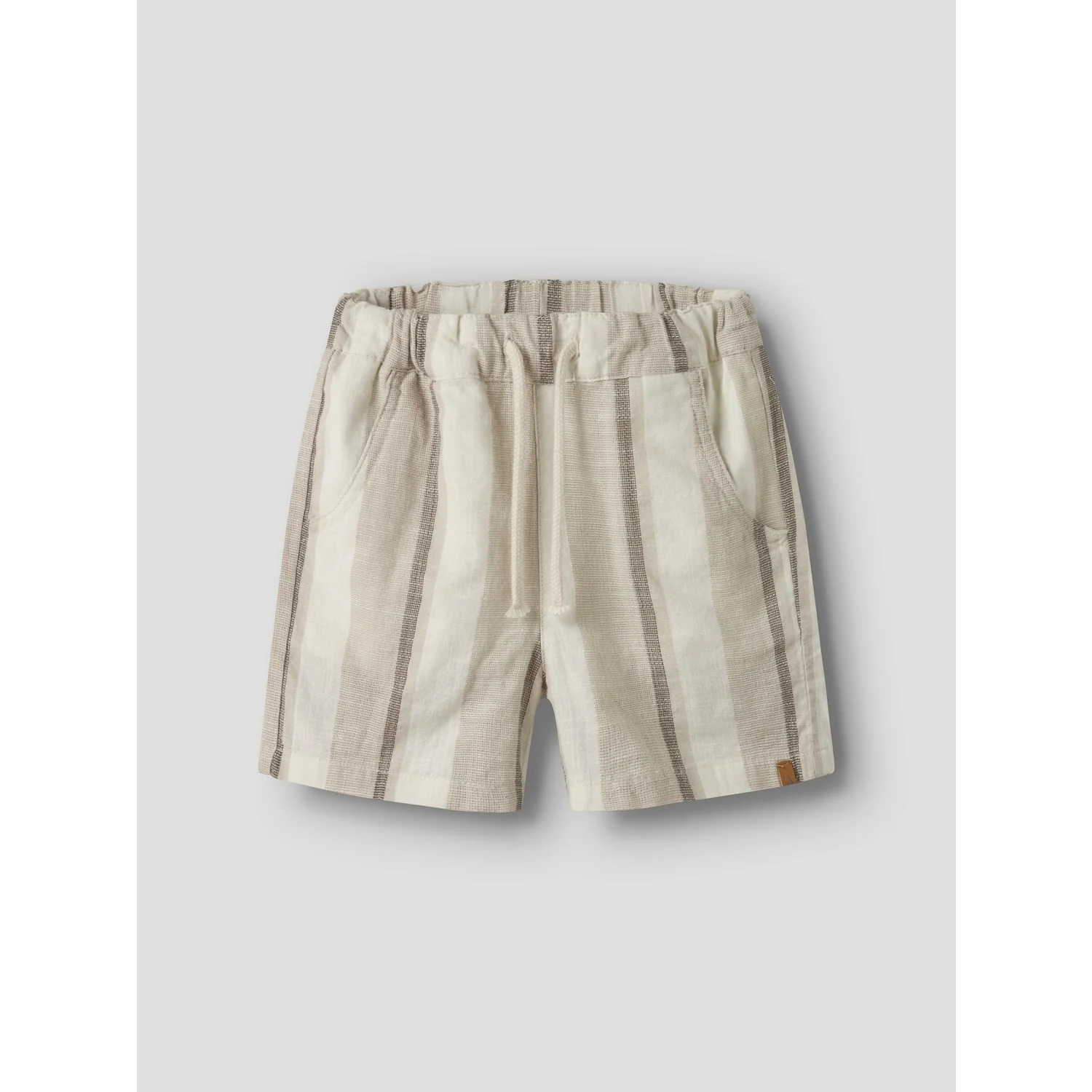 Lil'Atelier Coconut Milk Nmmfibert Loose Shorts Lil - Image 3