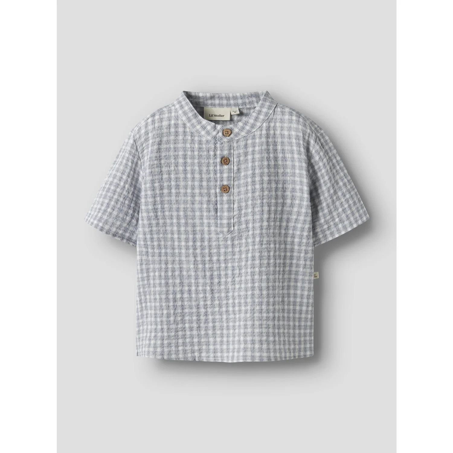 Lil'Atelier Coconut Milk Nmmfrey Ss Loose Shirt Lil - Image 3