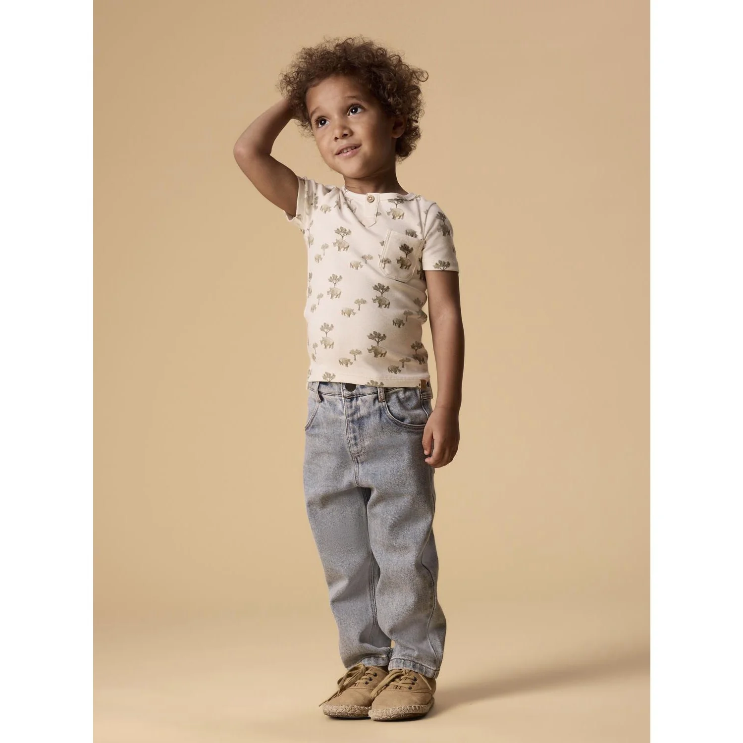 Lil'Atelier Coconut Milk Rhino Nmmlayo Ss Slim Top Lil - Image 2