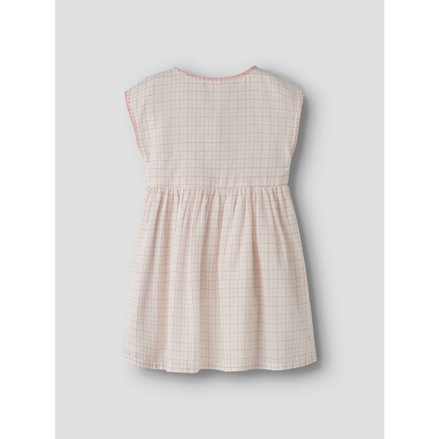 Lil'Atelier Coconut Milk Rose Tan Nmfhedda Sl Dress Lil - Image 5
