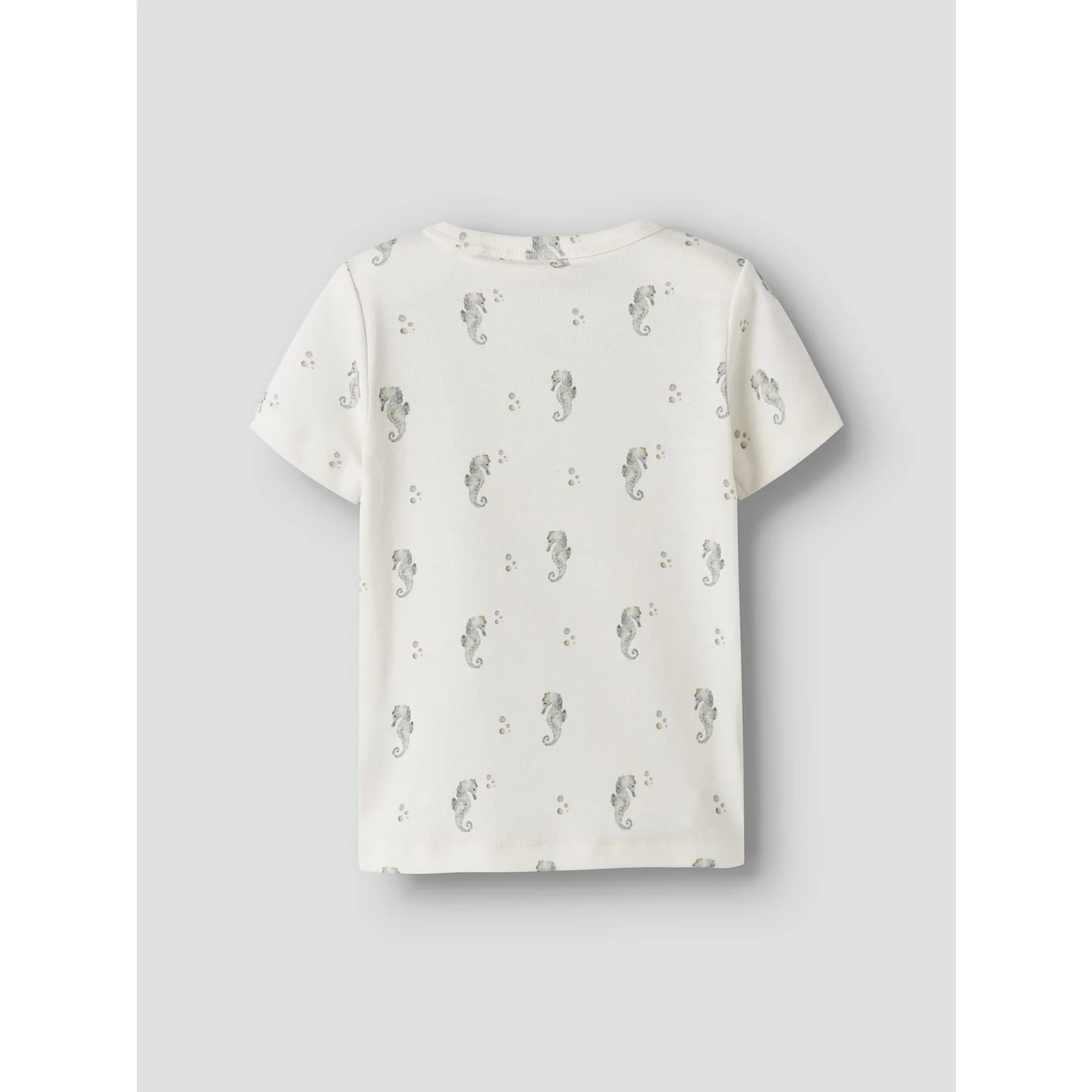 Lil'Atelier Coconut Milk Seahorse Nmmgayo Sik Ss Slim Top Lil - Image 2