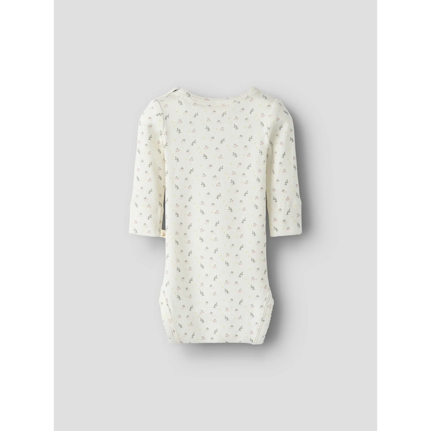 Lil'Atelier Coconut Milk Small Flower Nbfgago Ls Slim Body Lil Noos - Image 3