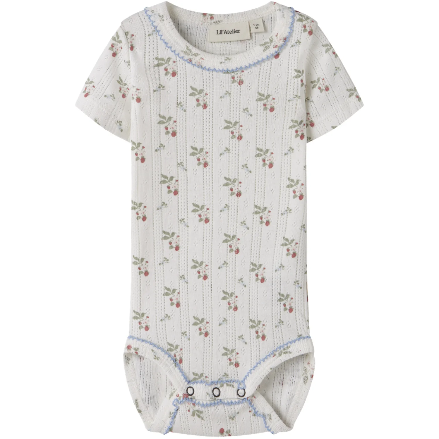 Lil'Atelier Coconut Milk Strawberry Nbfrachello Duna Ss Slim Body Lil