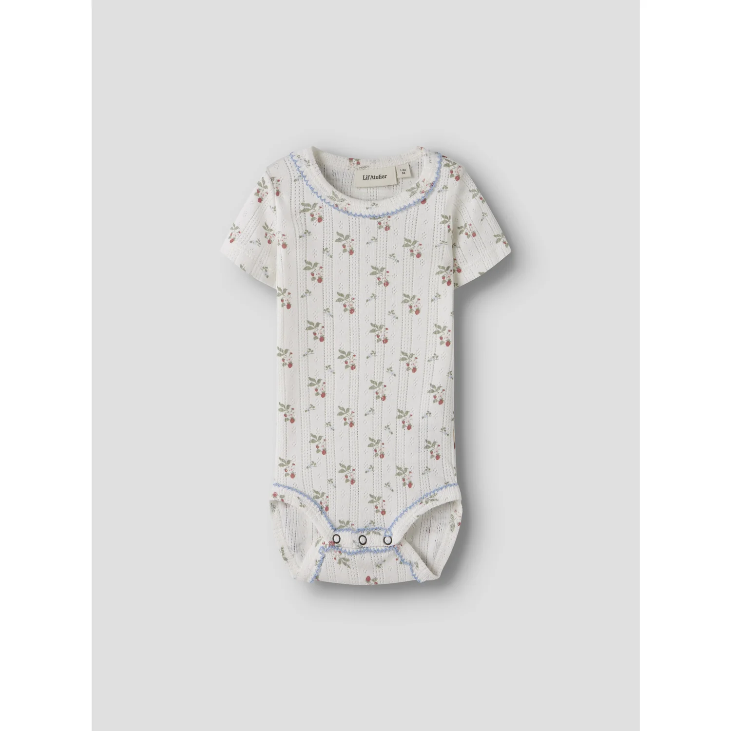 Lil'Atelier Coconut Milk Strawberry Nbfrachello Duna Ss Slim Body Lil - Image 3
