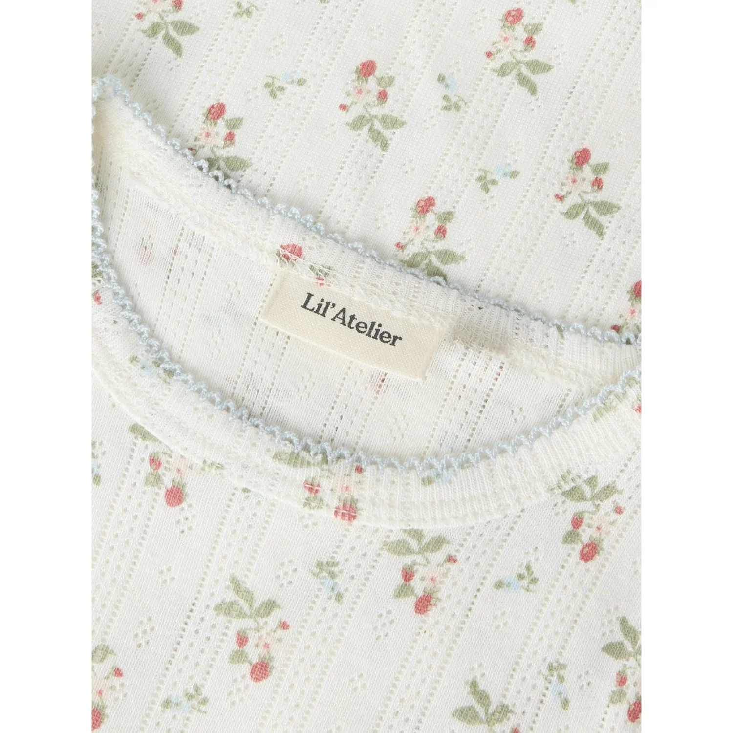 Lil'Atelier Coconut Milk Strawberry Nmfrachello Dap Ss Slim Top Lil - Image 2