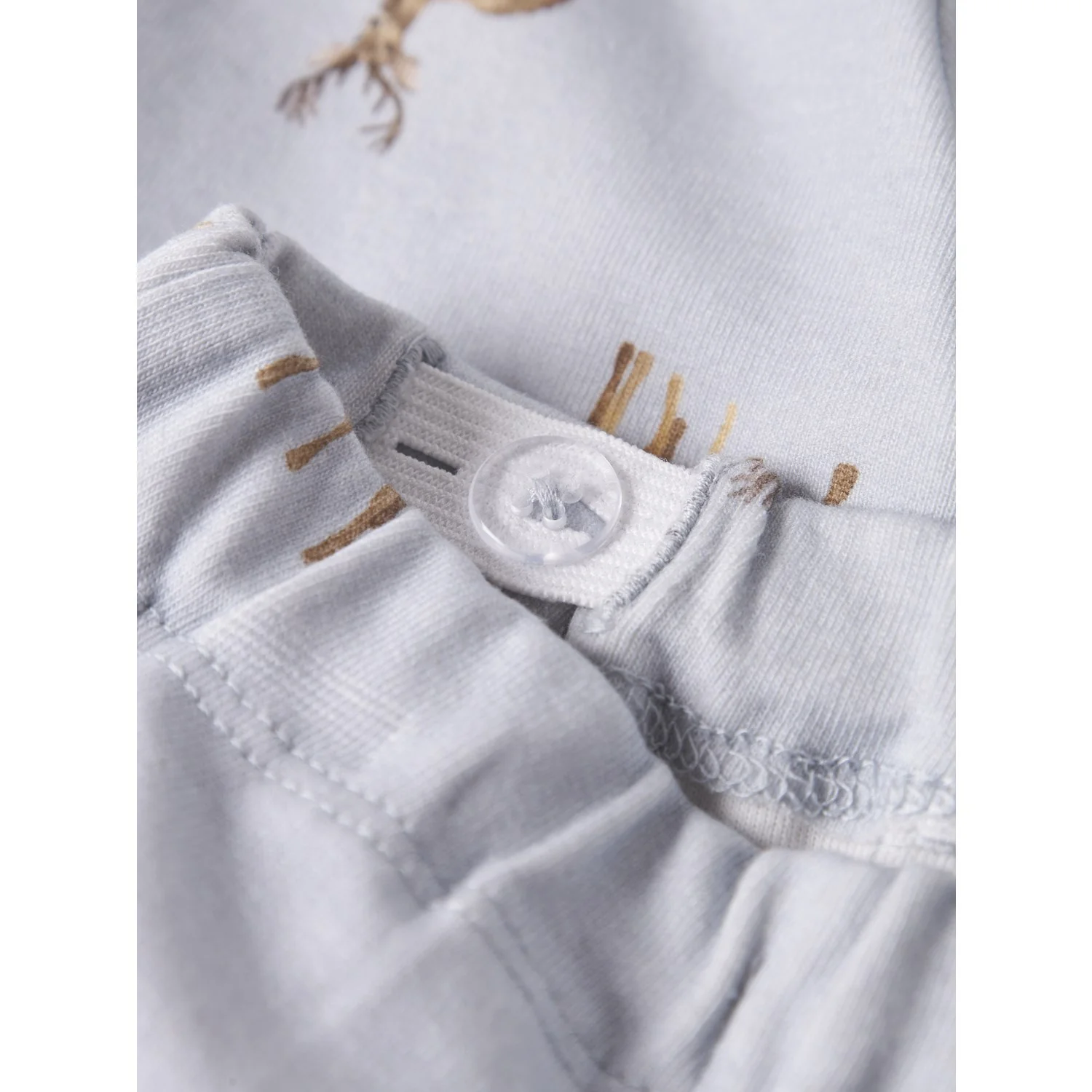 Lil'Atelier Gray Dawn Deer Nbmlayo Gel Loose Pants Lil - Image 2