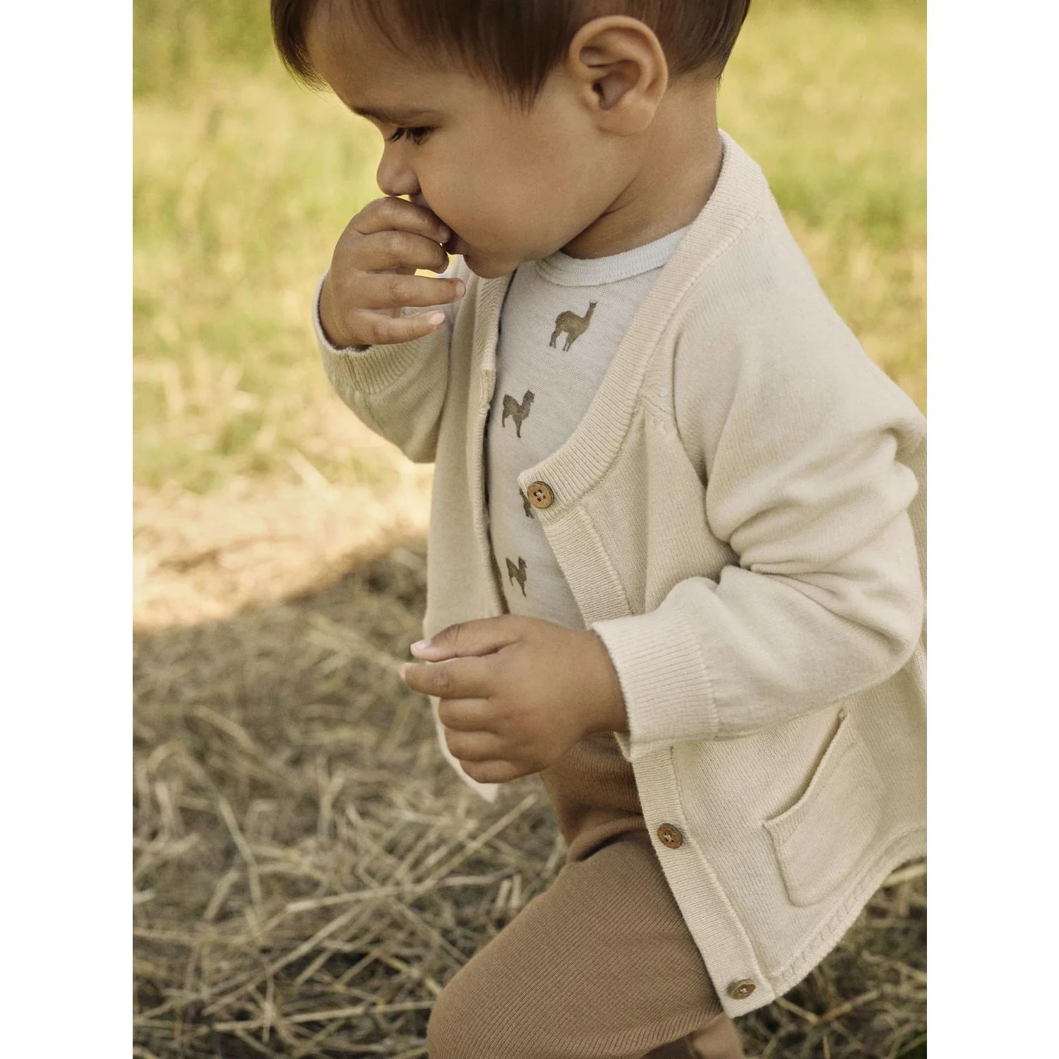 Lil'Atelier Gray Dawn Lama Nbmnoel Nor Wool Ls Slim Body Lil - Image 3