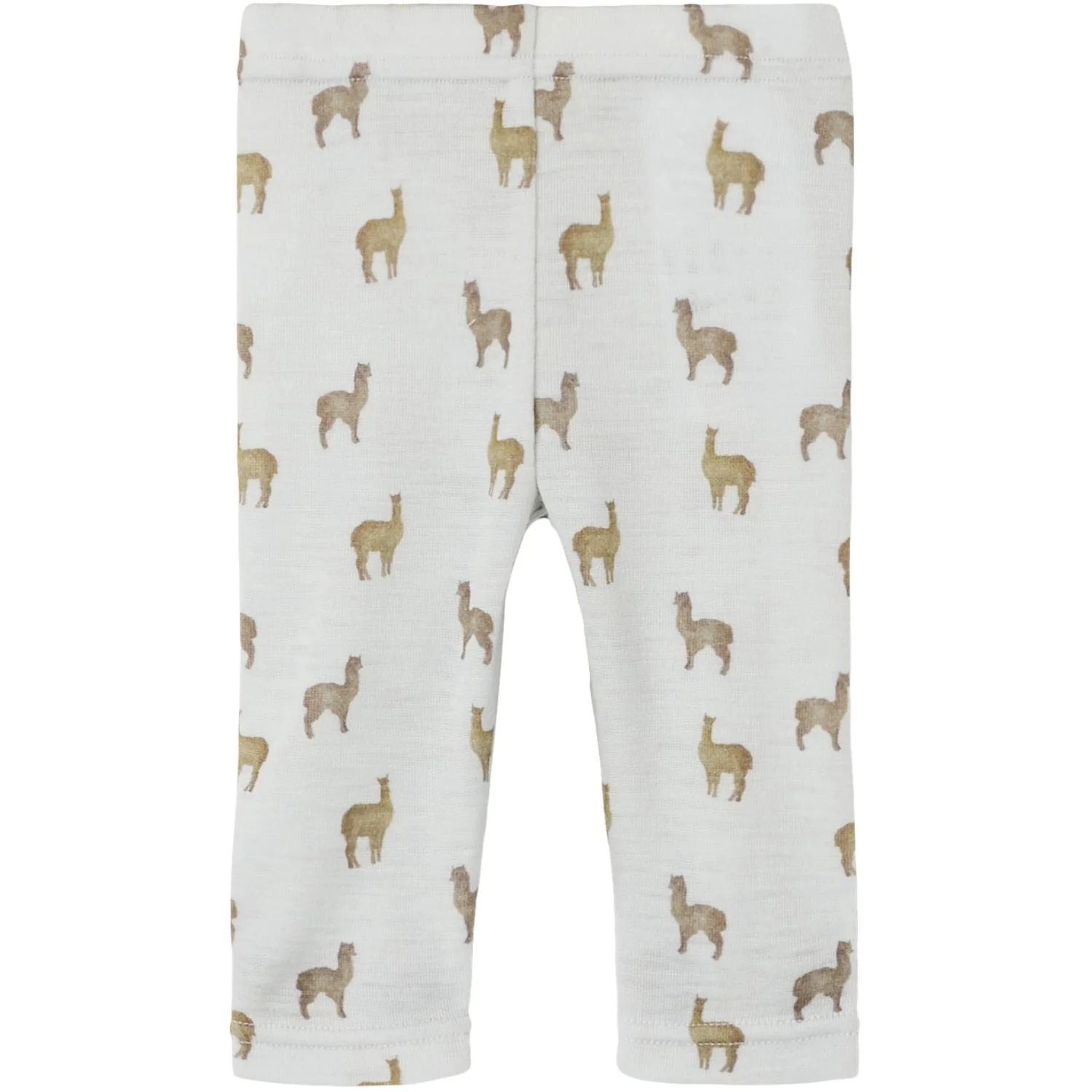 Lil'Atelier Gray Dawn Lama Nbmnoel Nor Wool Slim Leggings Lil