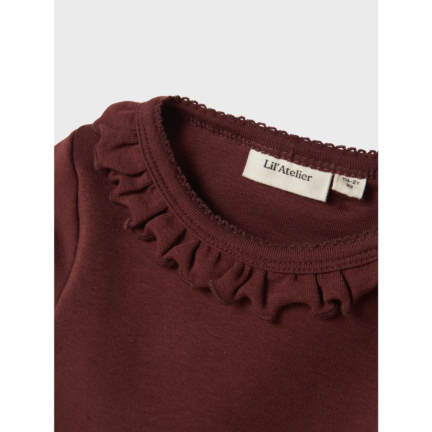 Lil'Atelier Hot Chocolate Nmfgayo Koj Ls Slim Top Lil - Image 3