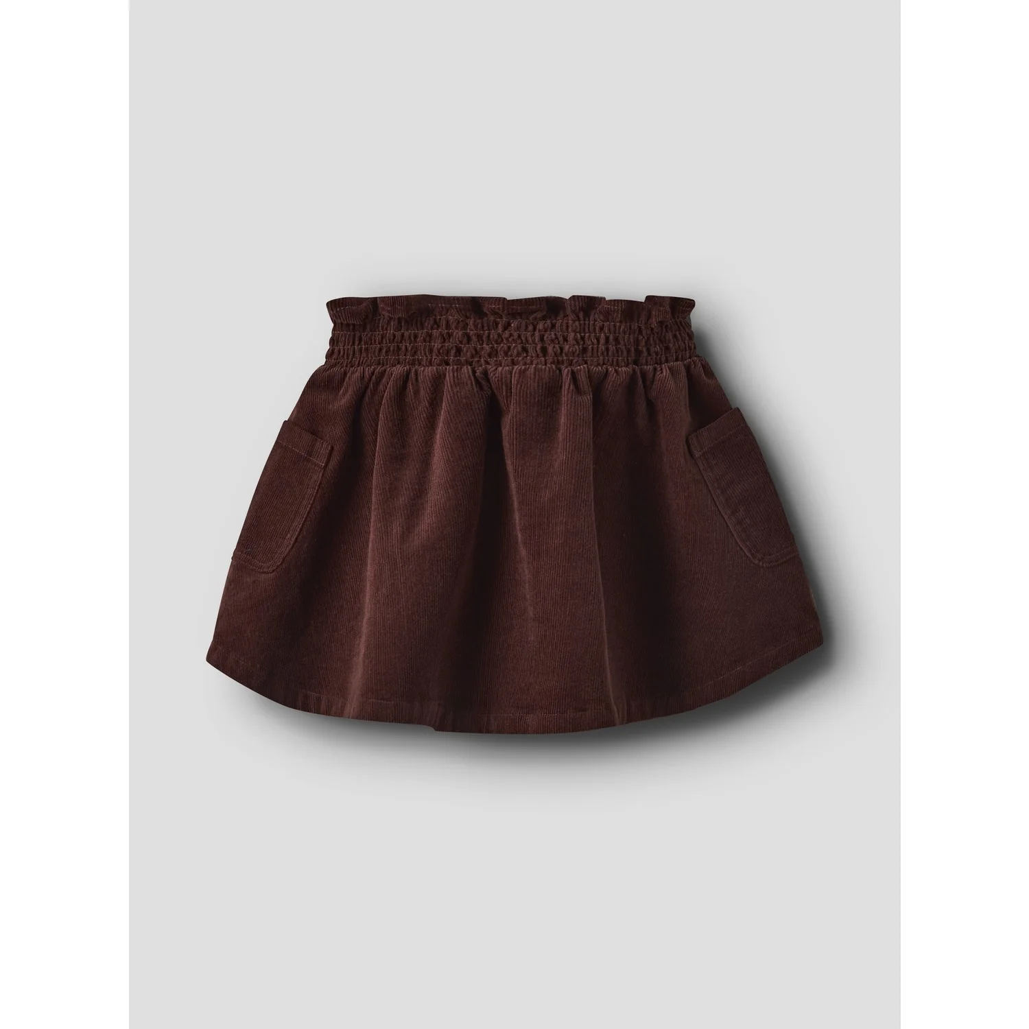 Lil'Atelier Hot Chocolate Nmfobert Cord Skirt 4122-Hg Lil - Image 2