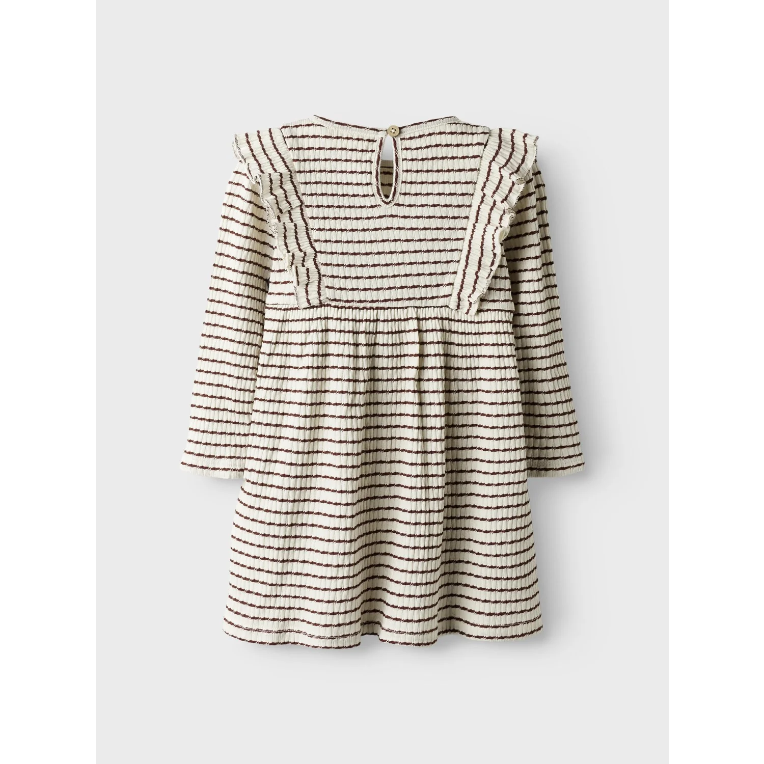 Lil'Atelier Hot Chocolate Nmfosophia Ls Dress Lil - Image 3