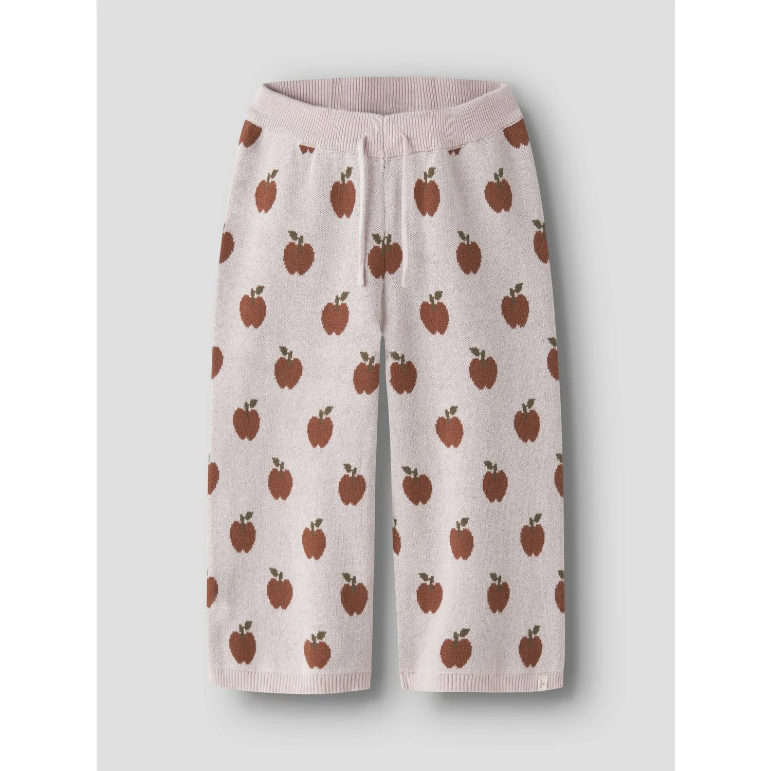 Lil'Atelier Hushed Violet Nmflulio Wide Knit Ancle Pants Lil - Image 2