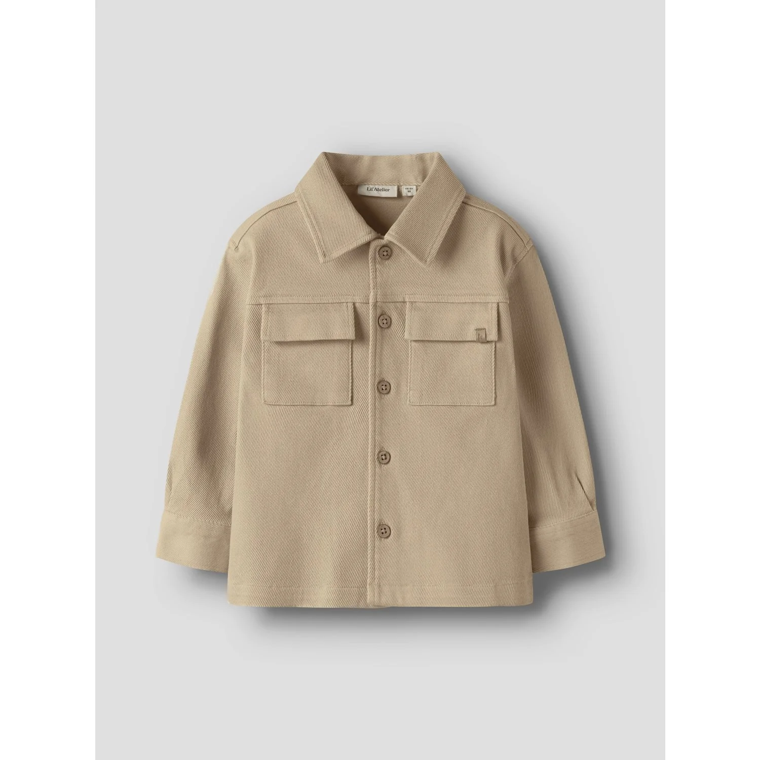 Lil'Atelier Irish Cream Nmmtaru Loose Twill Shirt 1177-Dj Lil - Image 5