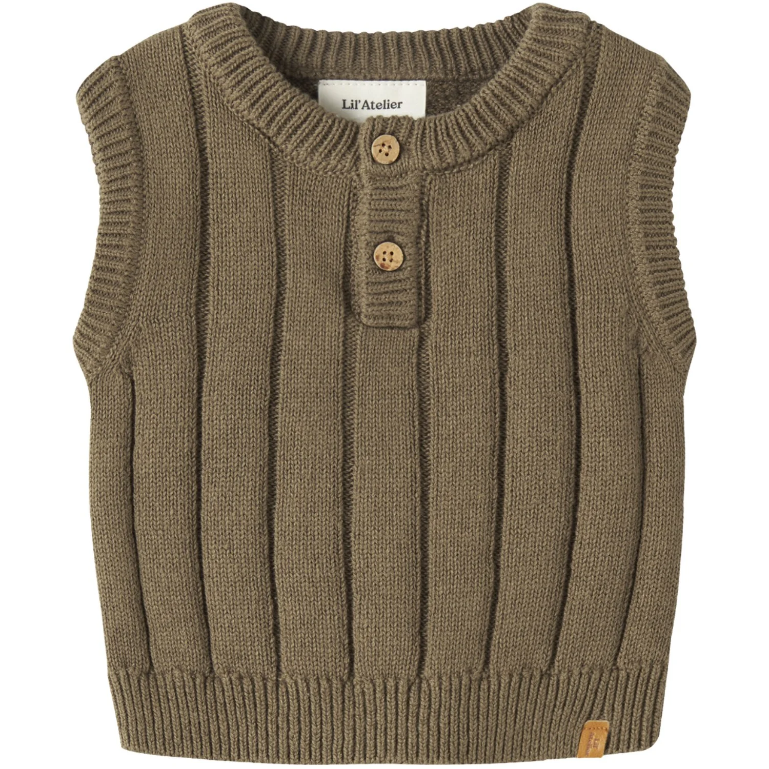 Lil'Atelier Kangaroo Nbmlomon Knit Vest Lil