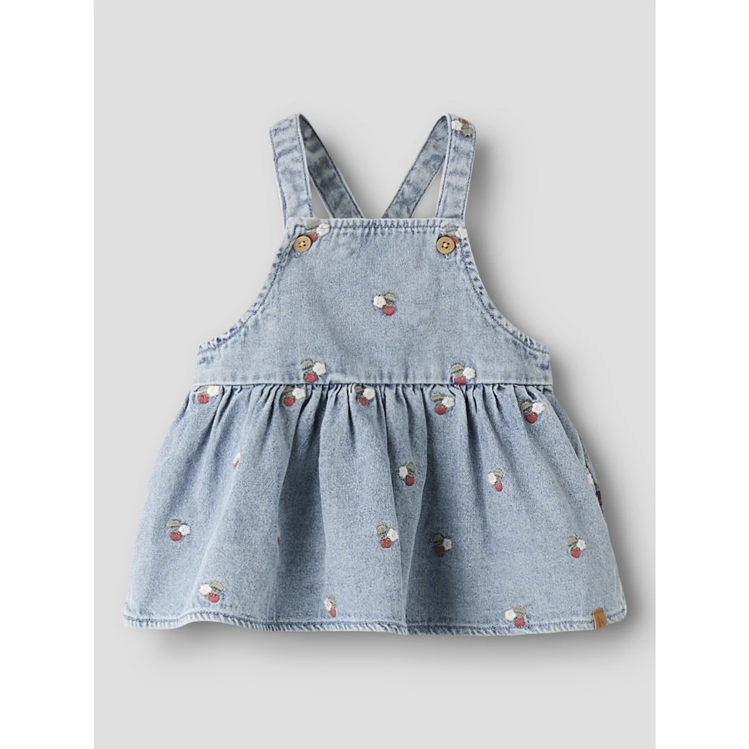 Lil'Atelier Medium Blue Denim Emb Nbffunda Dnm Emb Skirtall 2106-Fd Lil - Image 5
