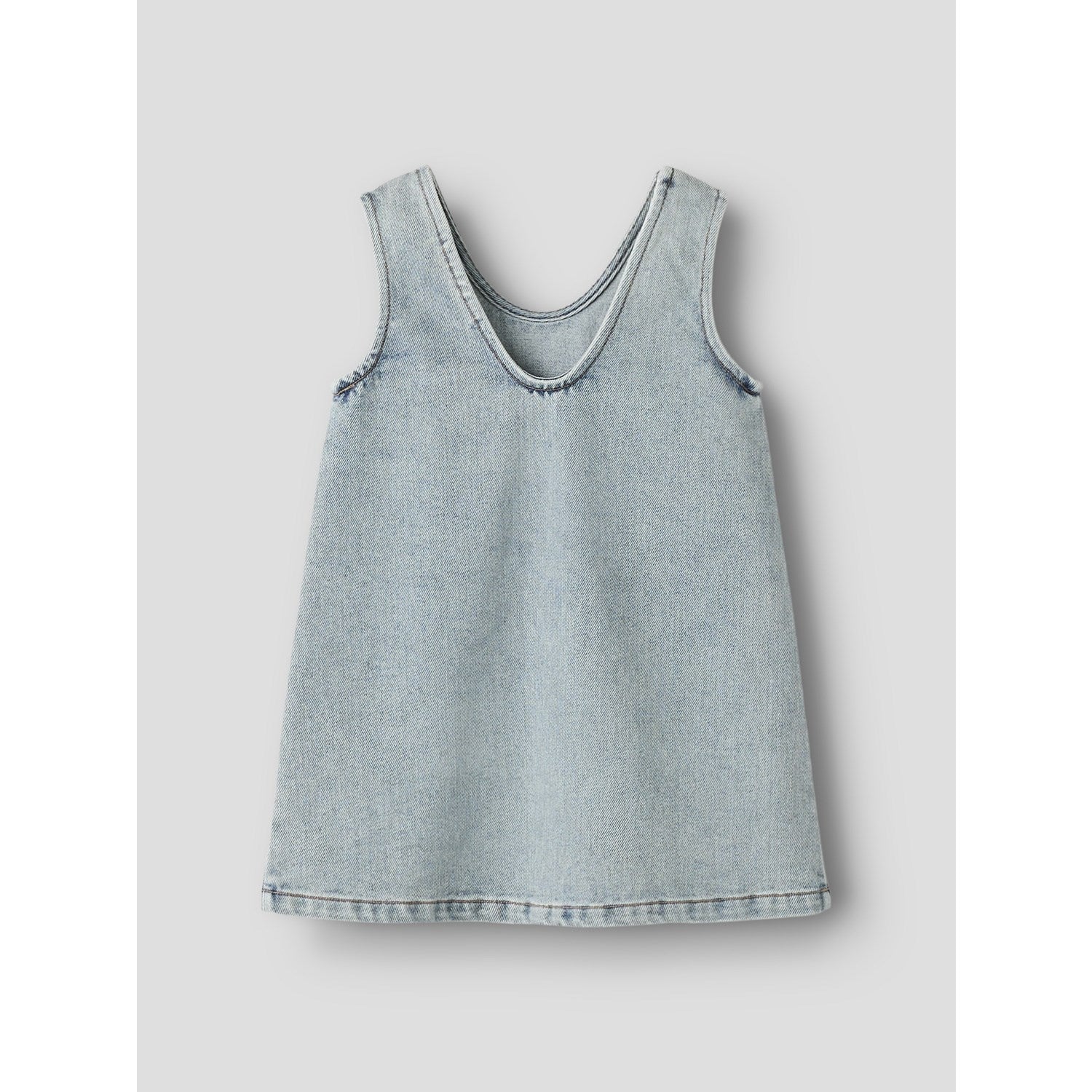 Lil'Atelier Medium Blue Denim Flower Emb Nmfdarlee Doa Dnm Spencer 4499-Se Lil - Image 3