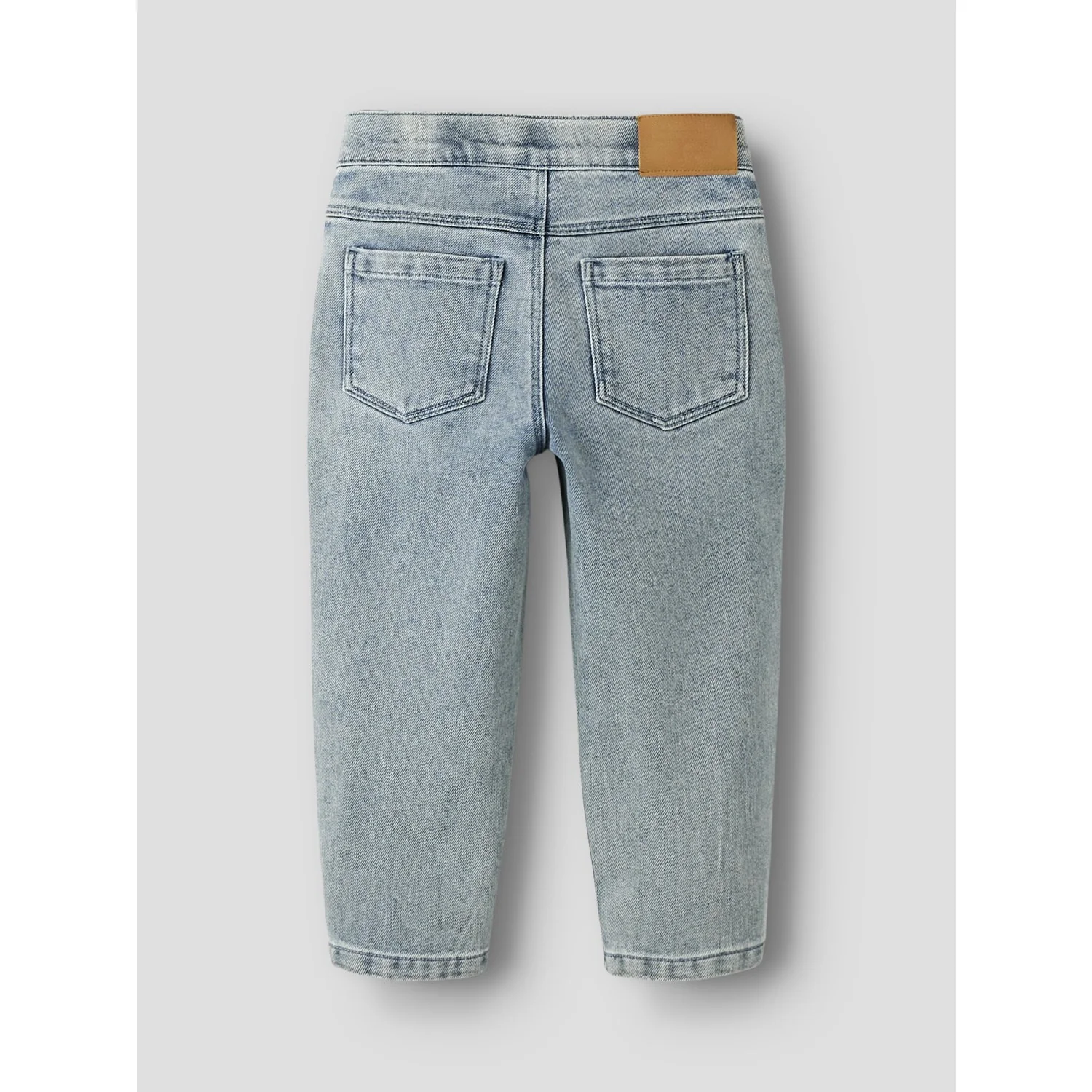 Lil'Atelier Medium Blue Denim Flower Emb Nmfdarlee Doa Loose Jeans 4499-Se Lil - Image 4