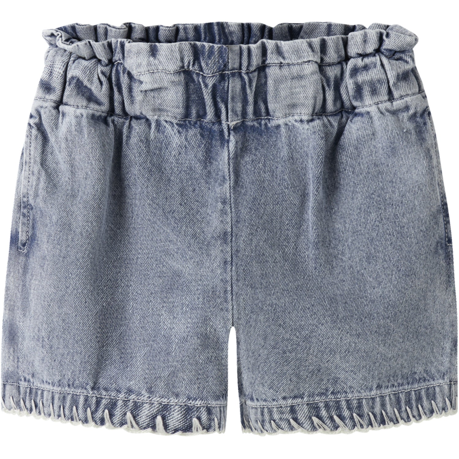 Lil'Atelier Medium Blue Denim Nbffunda Loose Dnm Shorts 5552-Fd Lil
