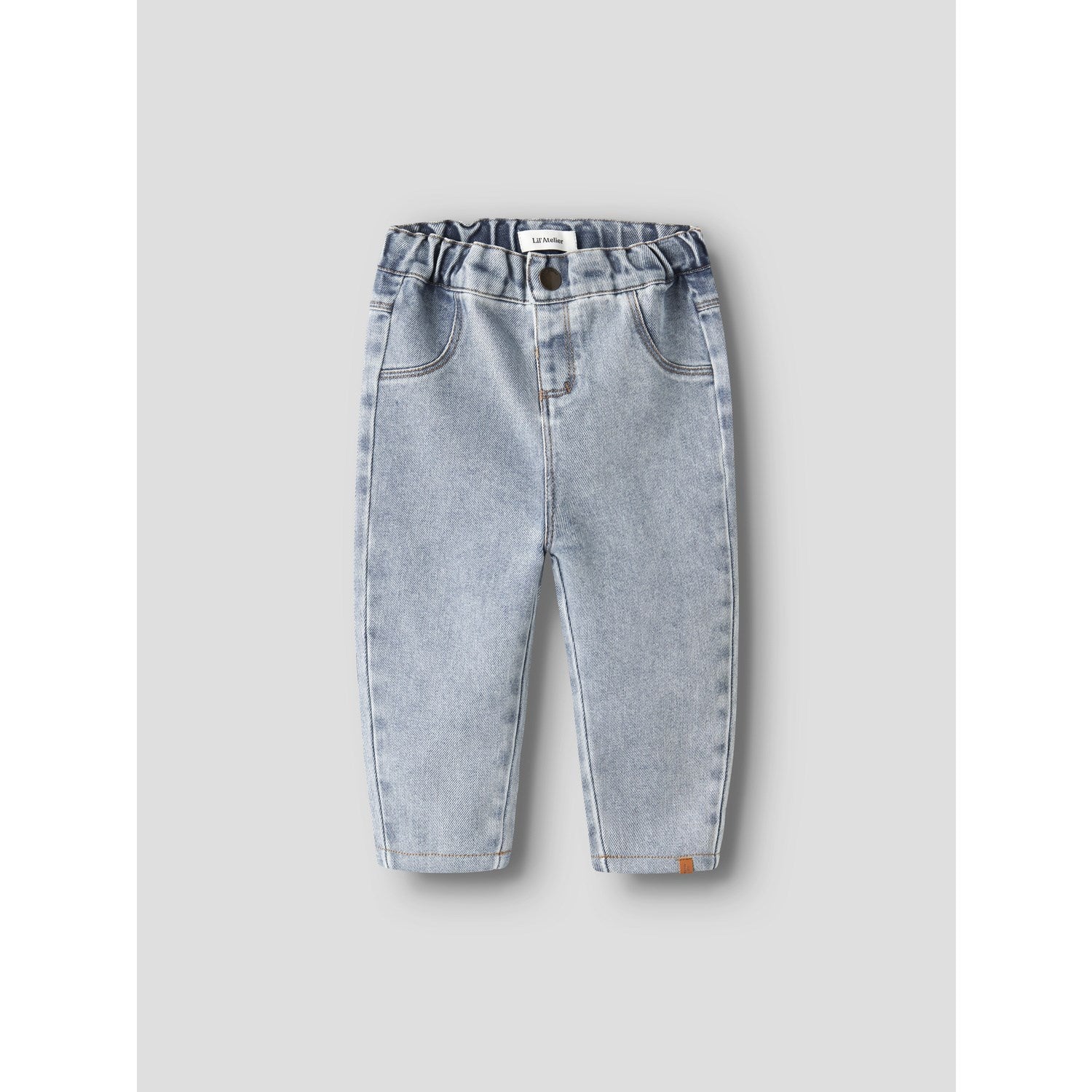 Lil'Atelier Medium Blue Denim Nbndarlee Loose Jeans 4410-Se Lil - Image 2