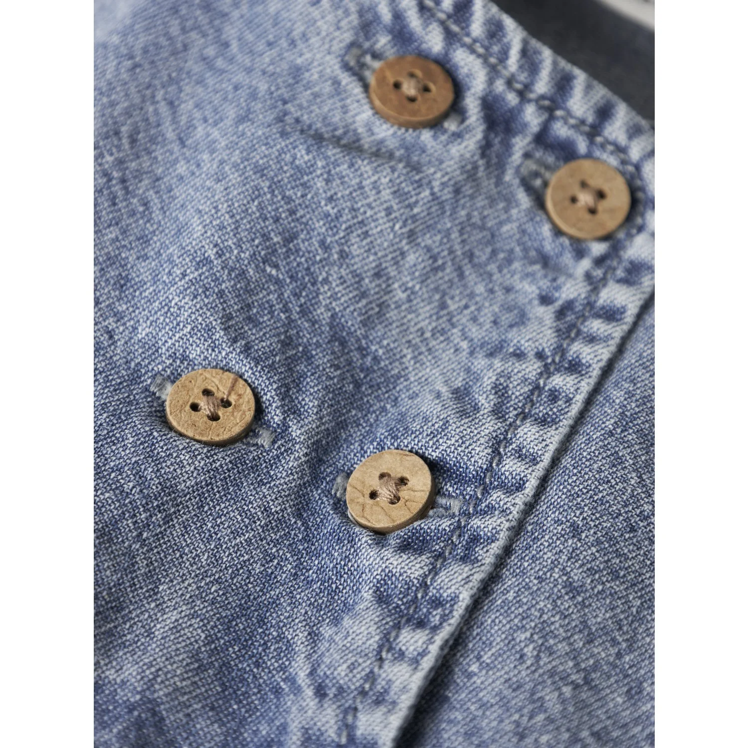 Lil'Atelier Medium Blue Denim Nmftaya Sl Dnm Spencer 1166-Fd Lil - Image 4
