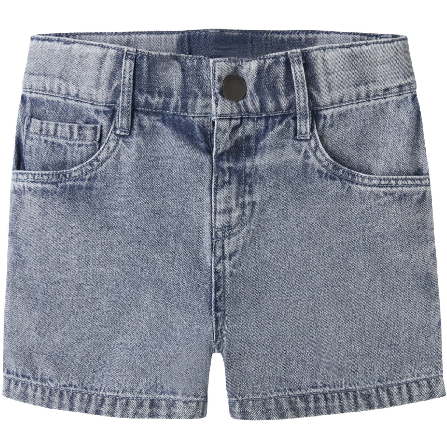 Lil'Atelier Medium Blue Denim Nmmfunda Loose Dnm Shorts 5552-Fd Lil