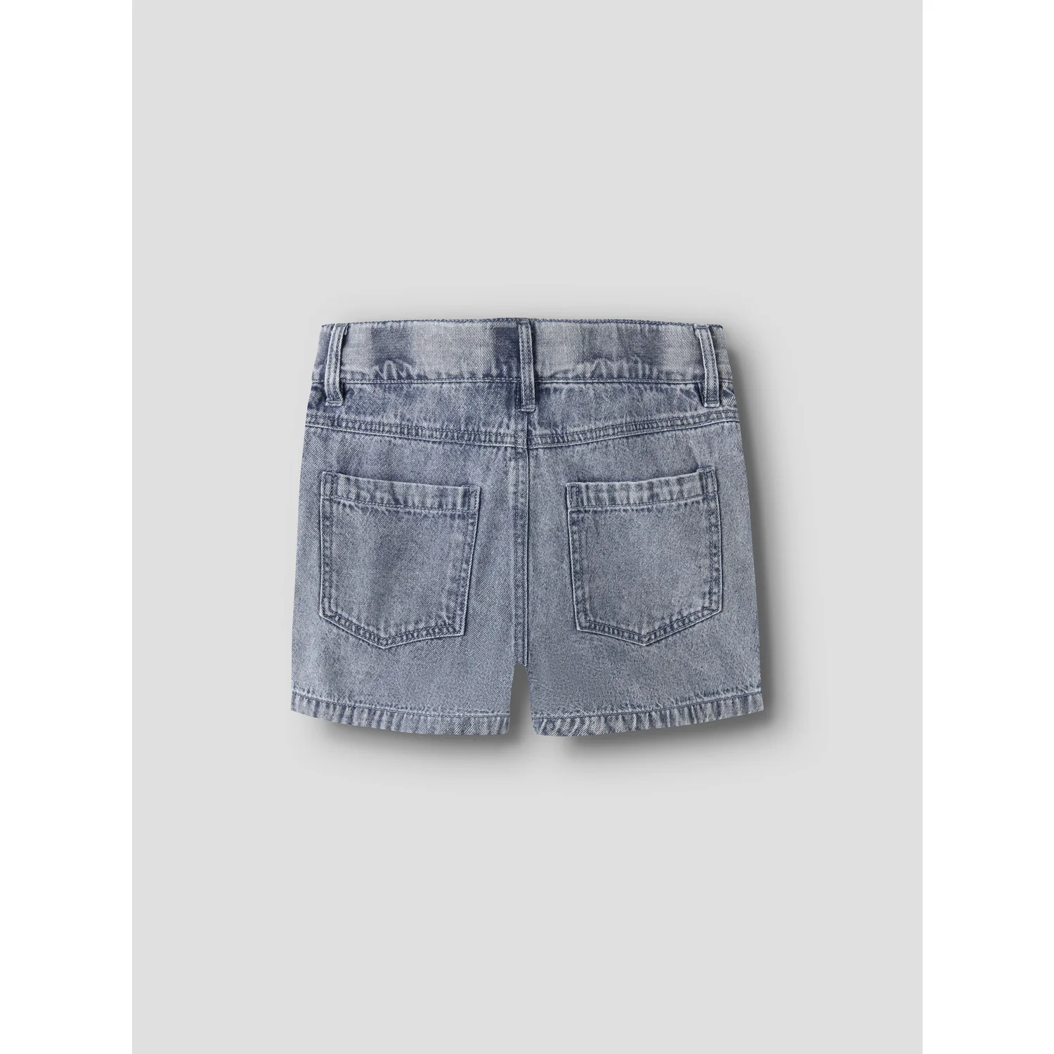 Lil'Atelier Medium Blue Denim Nmmfunda Loose Dnm Shorts 5552-Fd Lil - Image 3