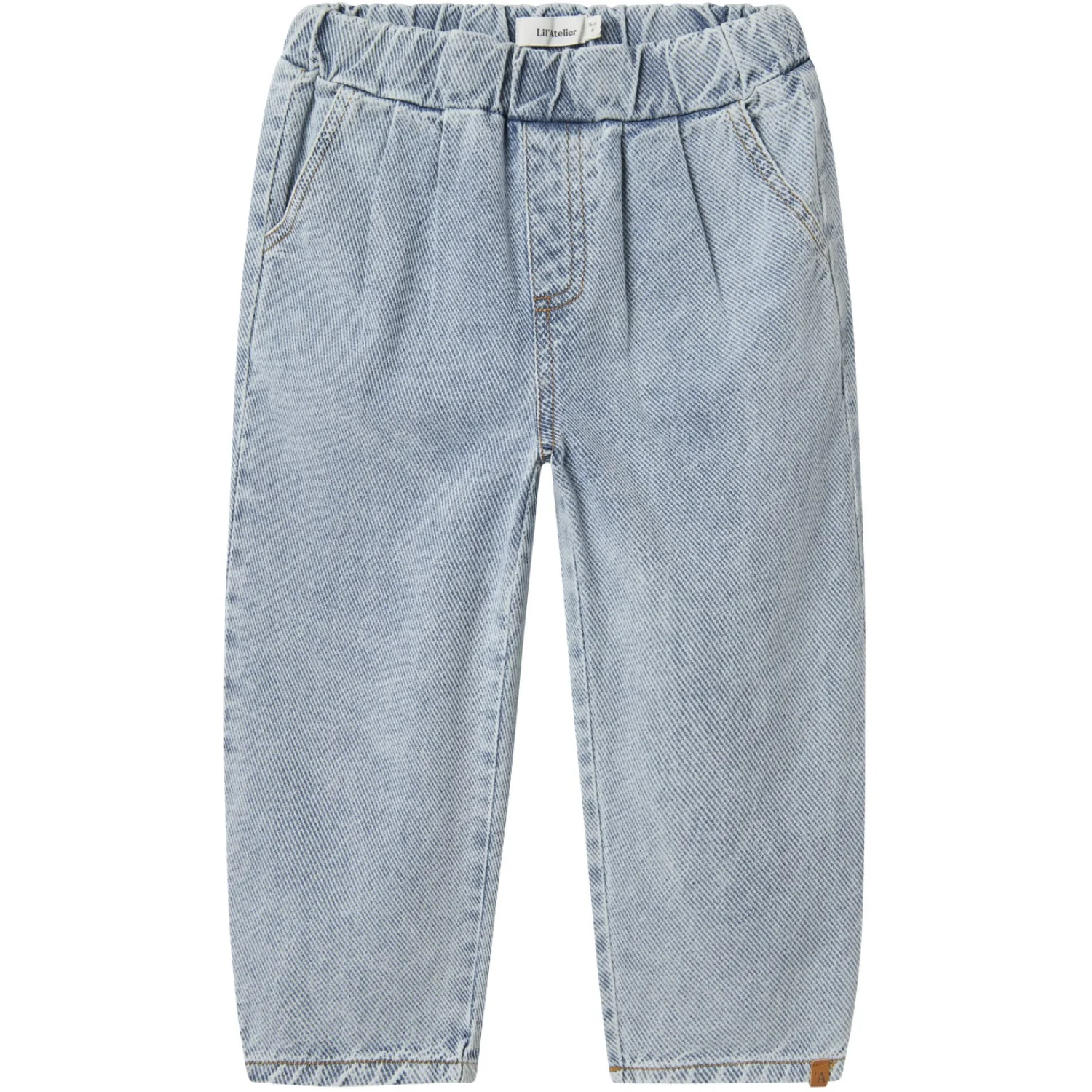 Lil'Atelier Medium Blue Denim Nmmkeifer Loose Dnm Jeans 4019-Kk Lil