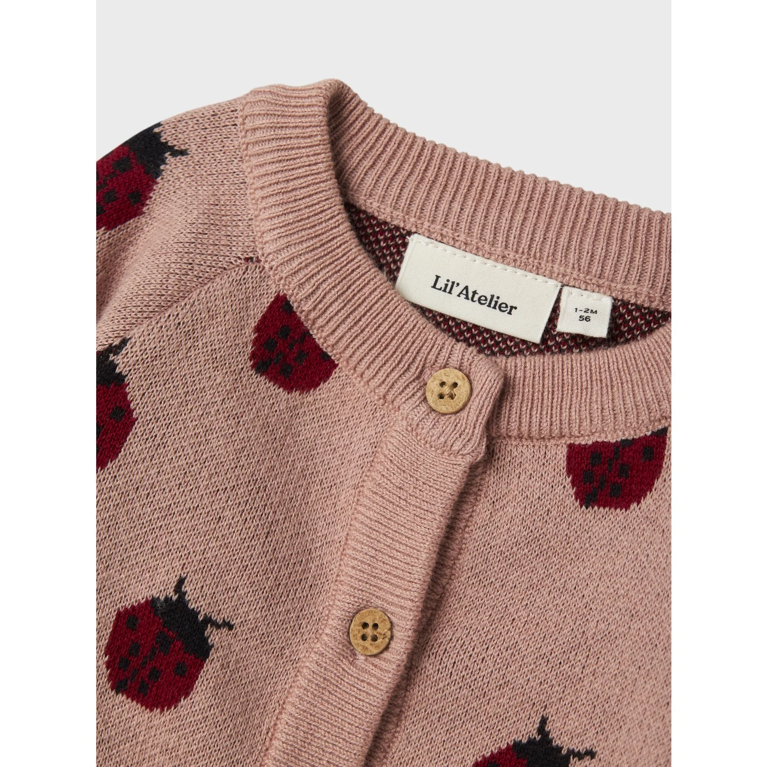 Lil'Atelier Misty Rose Lulio Knit Cardigan Noos - Image 4