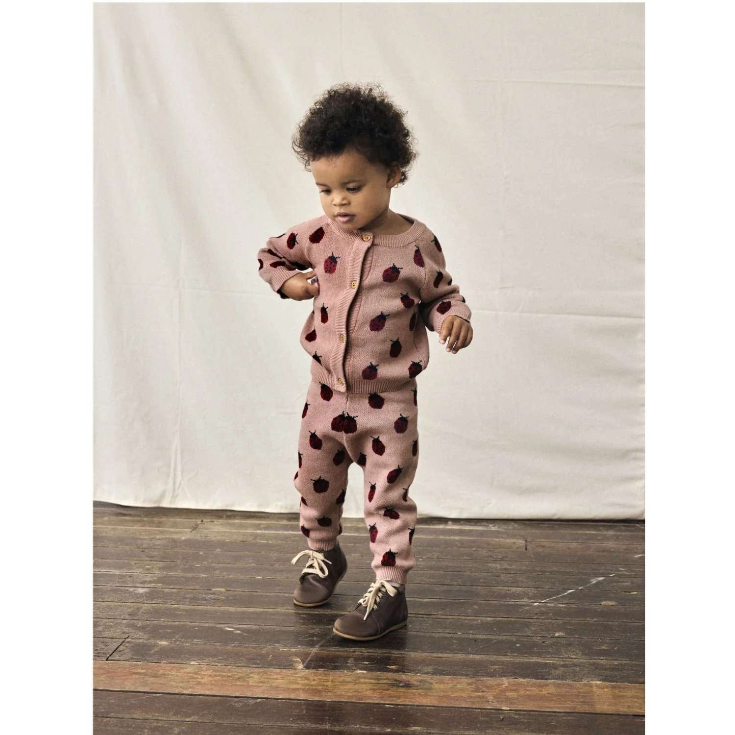 Lil'Atelier Misty Rose Lulio Knit Pants - Image 2
