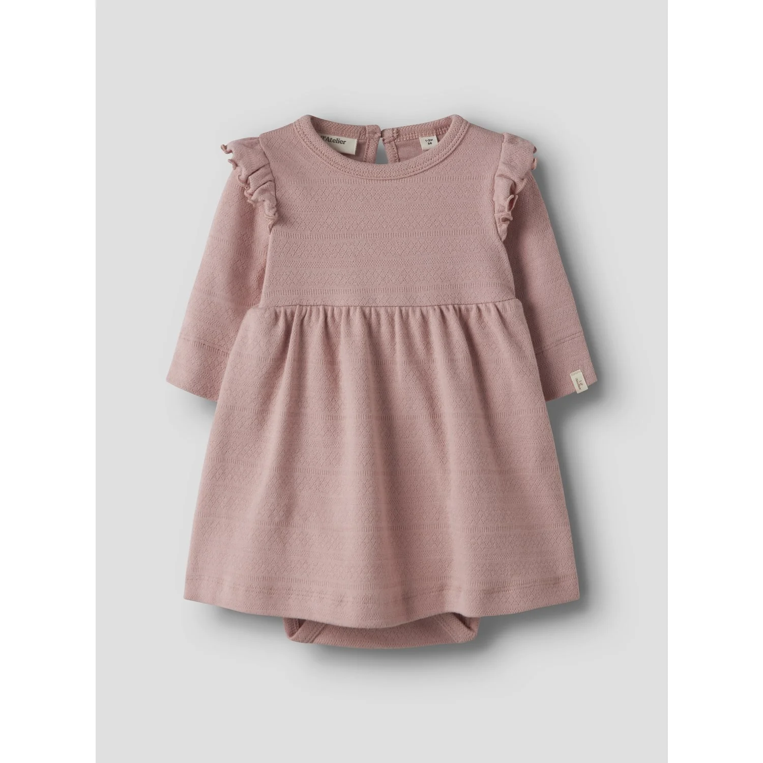 Lil'Atelier Misty Rose Nbfdimia Ls Body Dress Lil - Image 3