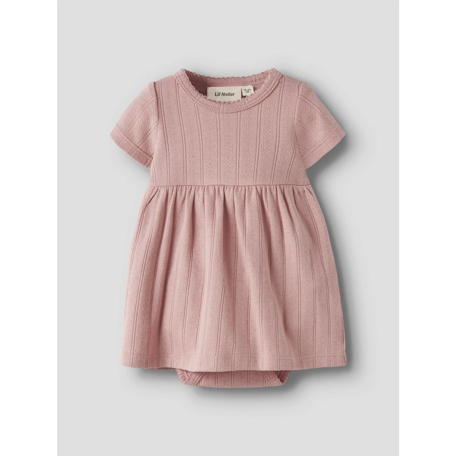 Lil'Atelier Misty Rose Nbffalina Ss Body Dress Lil - Image 3