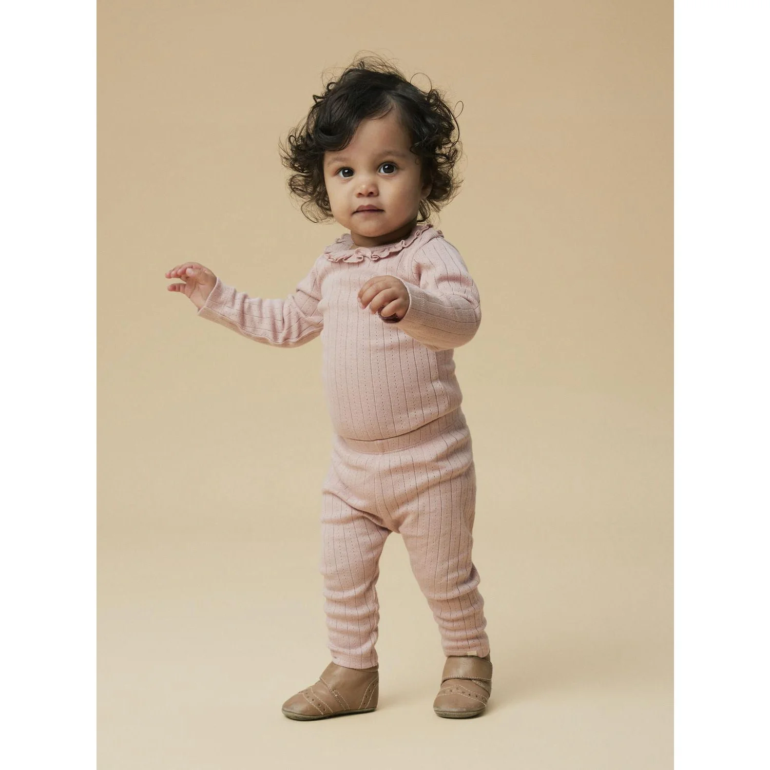 Lil'Atelier Misty Rose Nbfrachel Nis Slim Leggings Lil Noos - Image 2