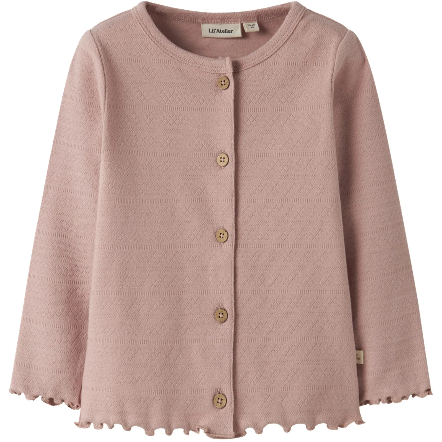 Lil'Atelier Misty Rose Nmfdimia Ls Slim Card Lil