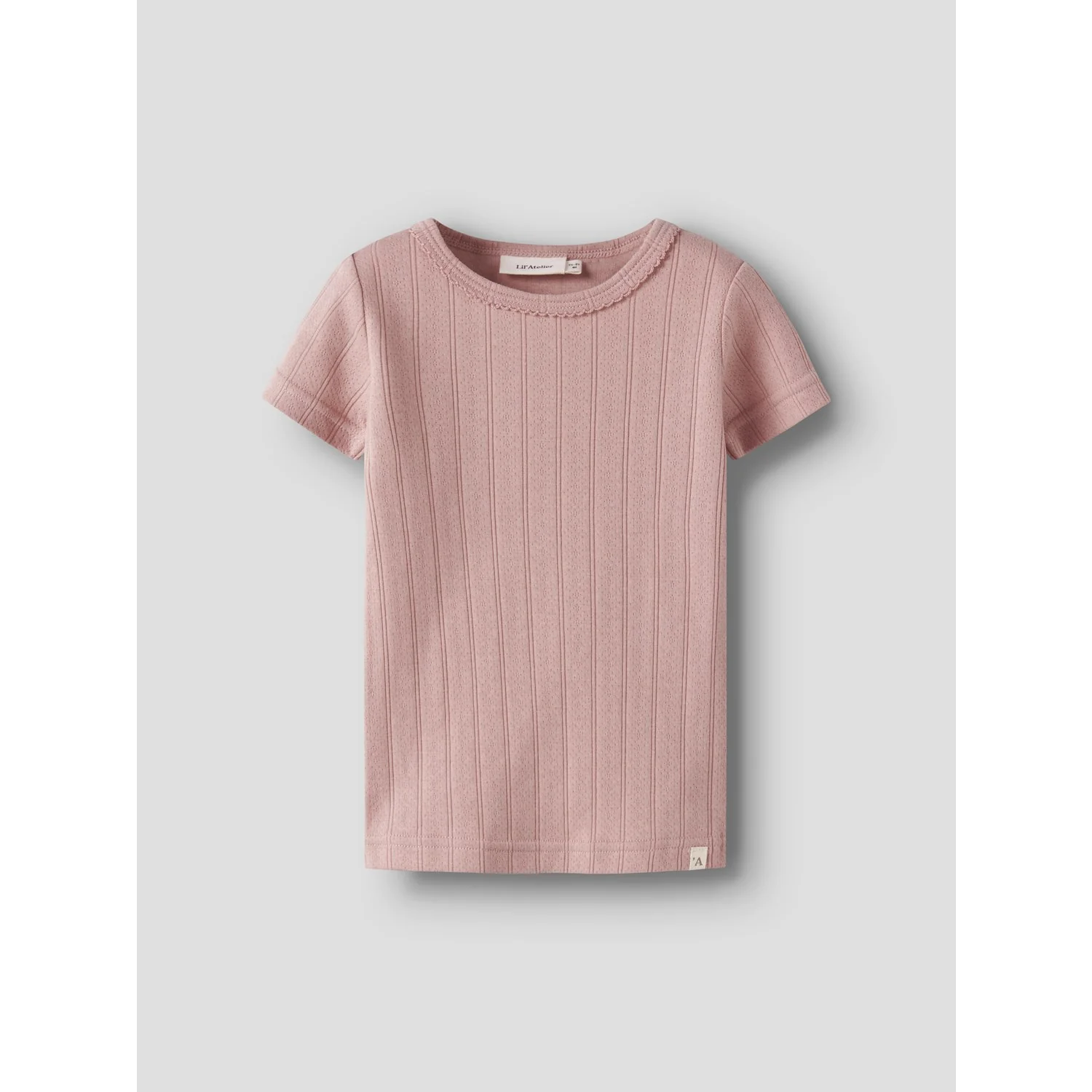 Lil'Atelier Misty Rose Nmffalina Ss Slim Top Lil - Image 3