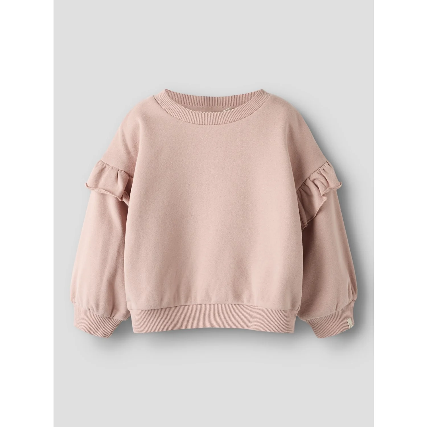 Lil'Atelier Misty Rose Nmfilondon Res Ls Rlx Sweat Bru Lil - Image 3