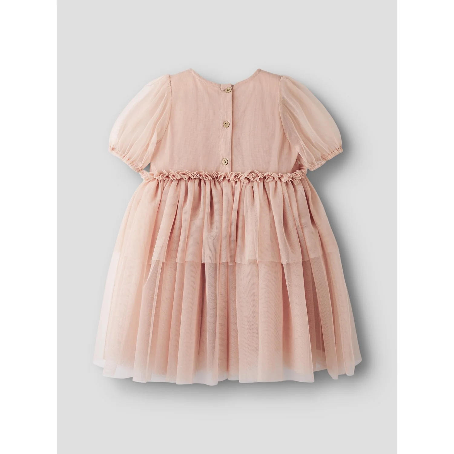 Lil'Atelier Misty Rose Nmfliberty Ss Tulle Dress Lil - Image 3
